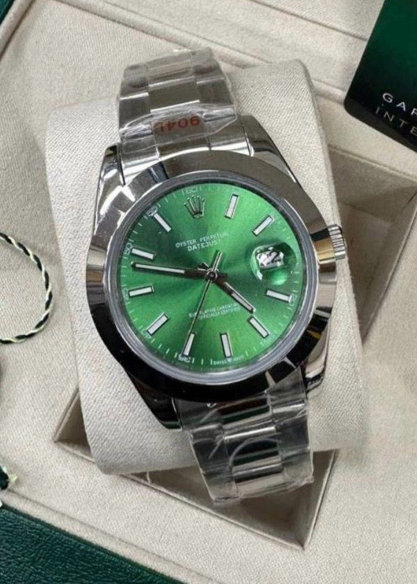 Custom Mod - Green Dial Datejust