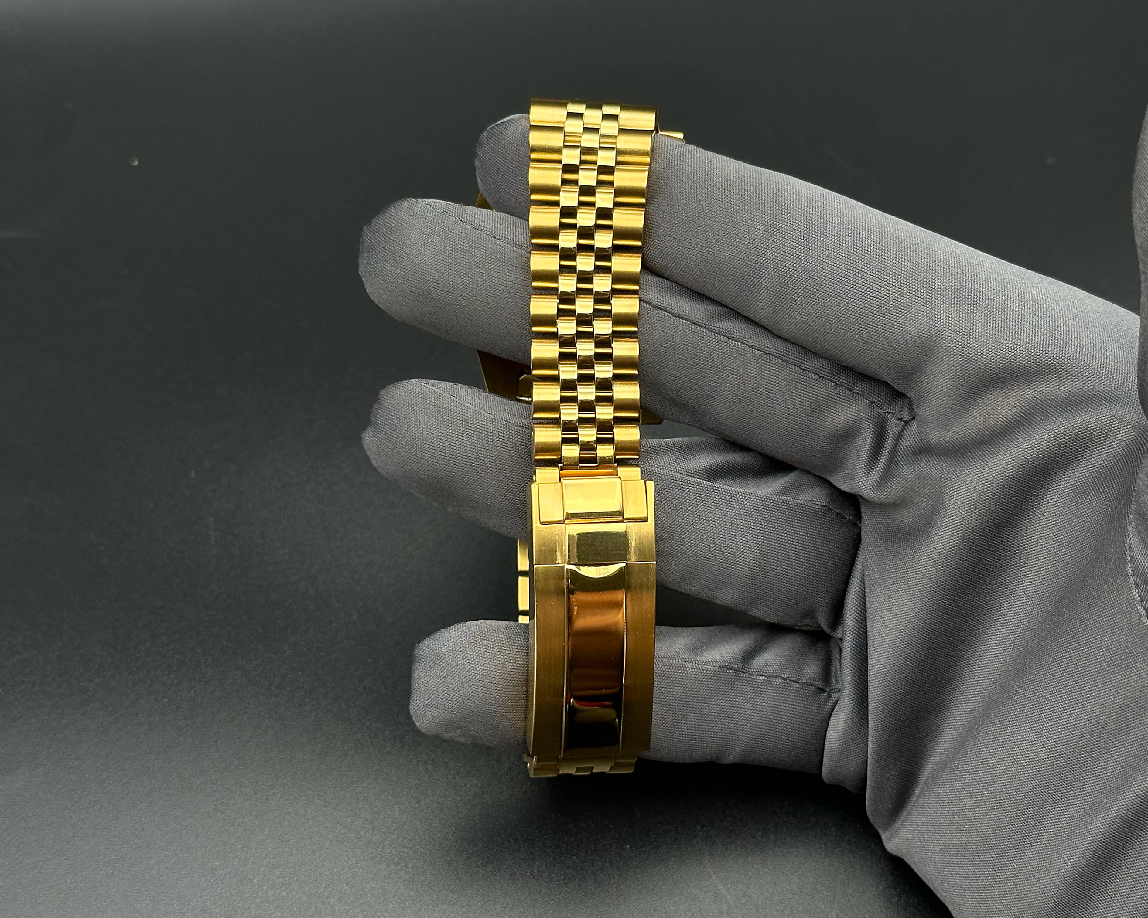 SEIKO MOD GMT OR JAUNE